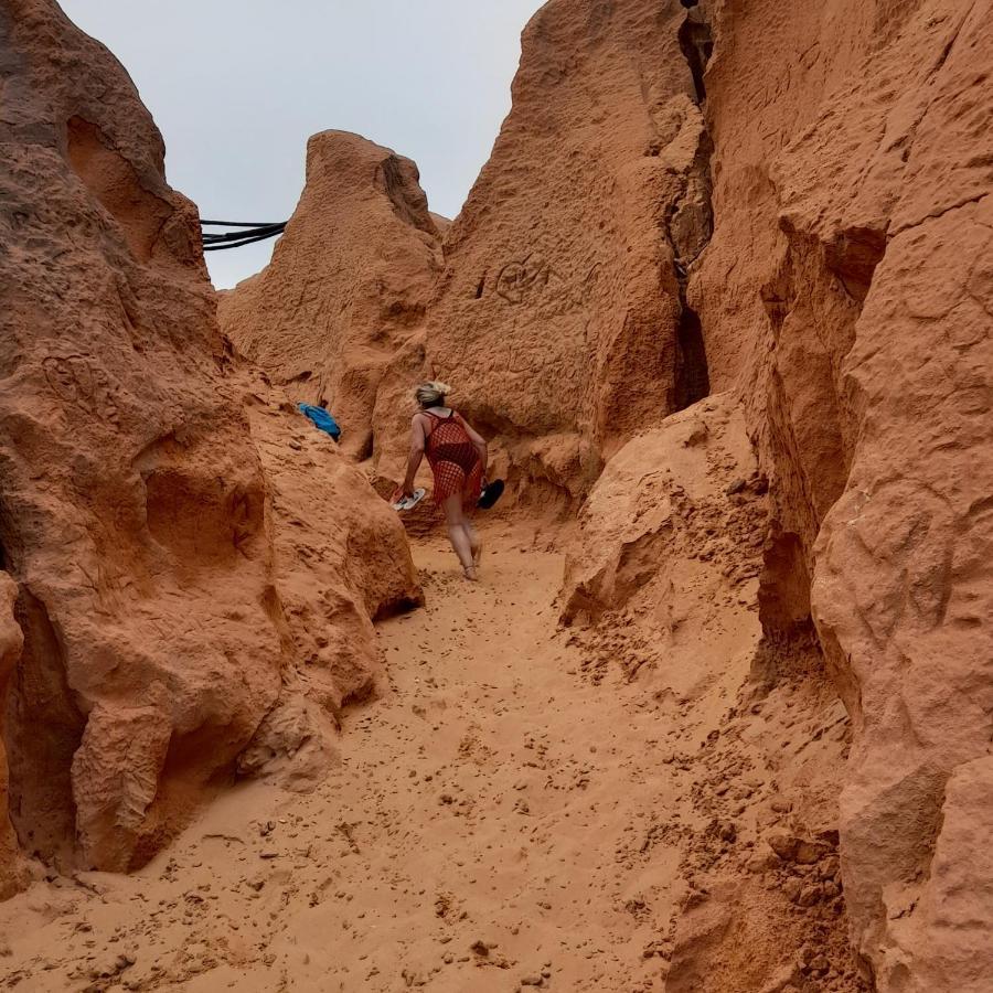 Subindo As Dunas Chales Canoa Quebrada Bagian luar foto